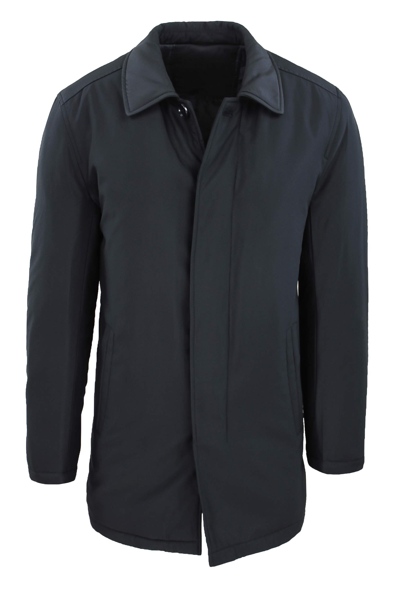Chaqueta parka de hombre de invierno informal con capucha calor en XXL 2