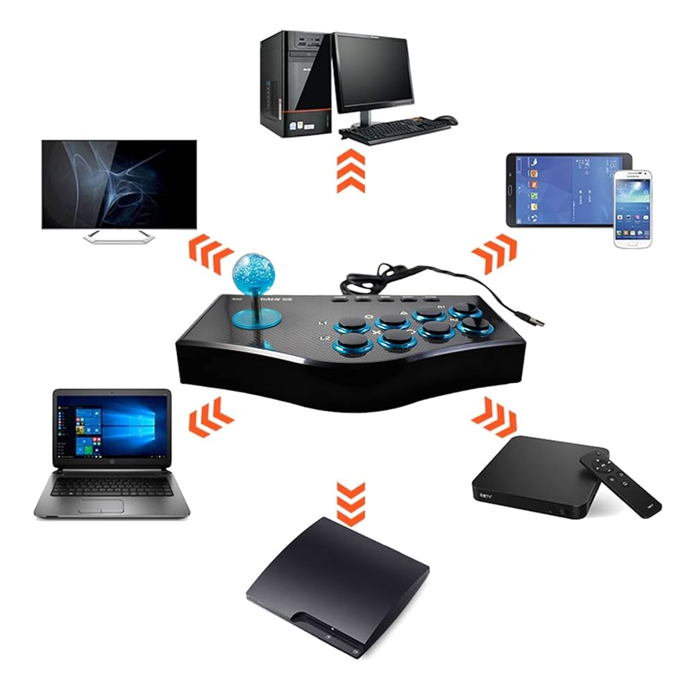 その他 Universal Arcade Fightstick Universal arcade fighting stick for multiple gaming platforms
