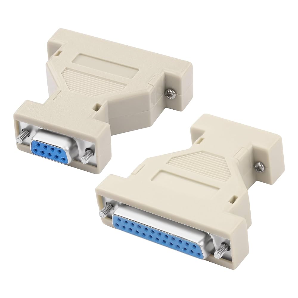 【469】ANKdoll Amazon.com: MEIRIYFA DB9 to DB25 Serial Coupler Adapter,DB9