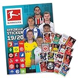 Fußball Bundesliga Saison 2019/20 - Starter Album + 50 Sticker gemischt (ohne Doppelte)