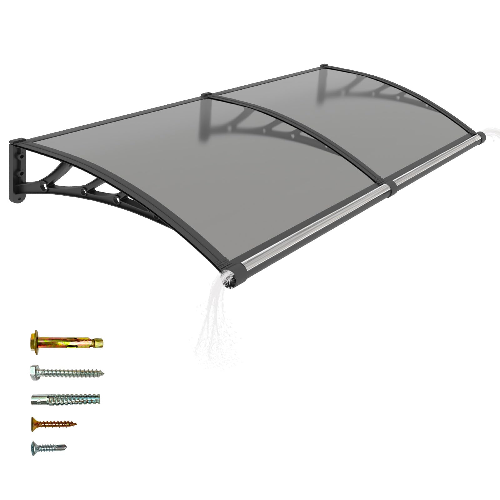 Photo 1 of JYJNHOME 48x80 Inch Polycarbonate Awning