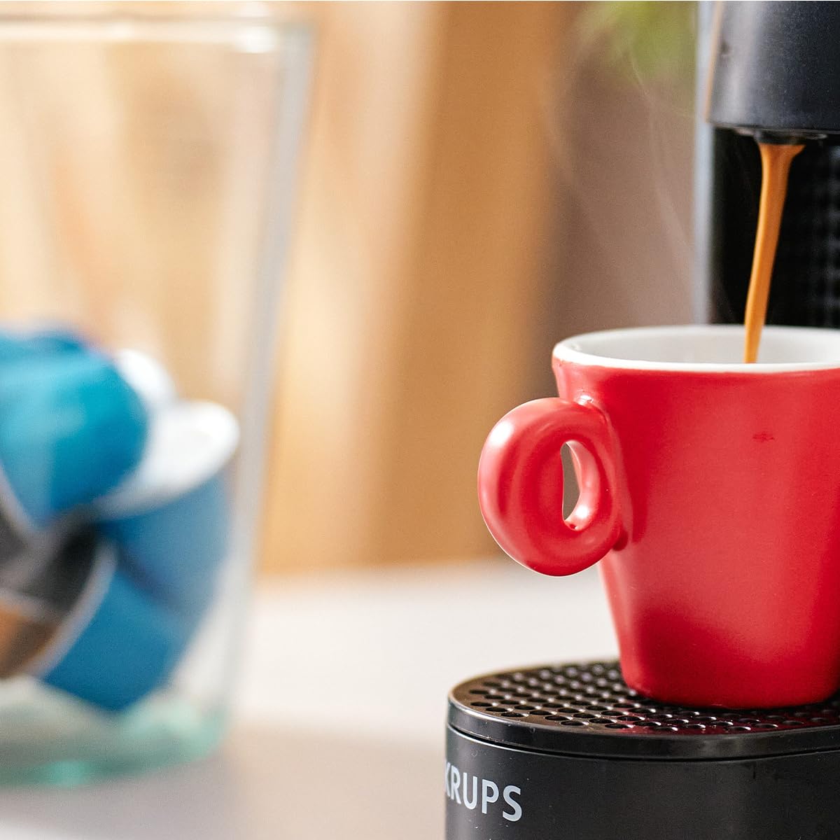 Café BOU - Cápsulas Espresso 100% Arábica Nespresso | 100 uds | Aroma chocolate y avellana, intensidad media, formato ahorro