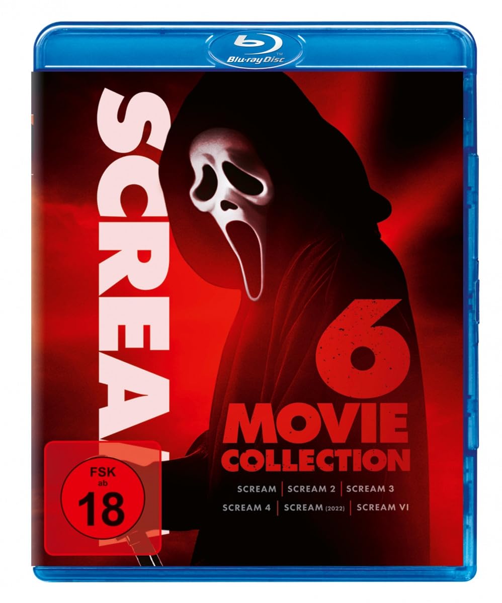 Collezione di film Scream 6-Movie (Regio B)