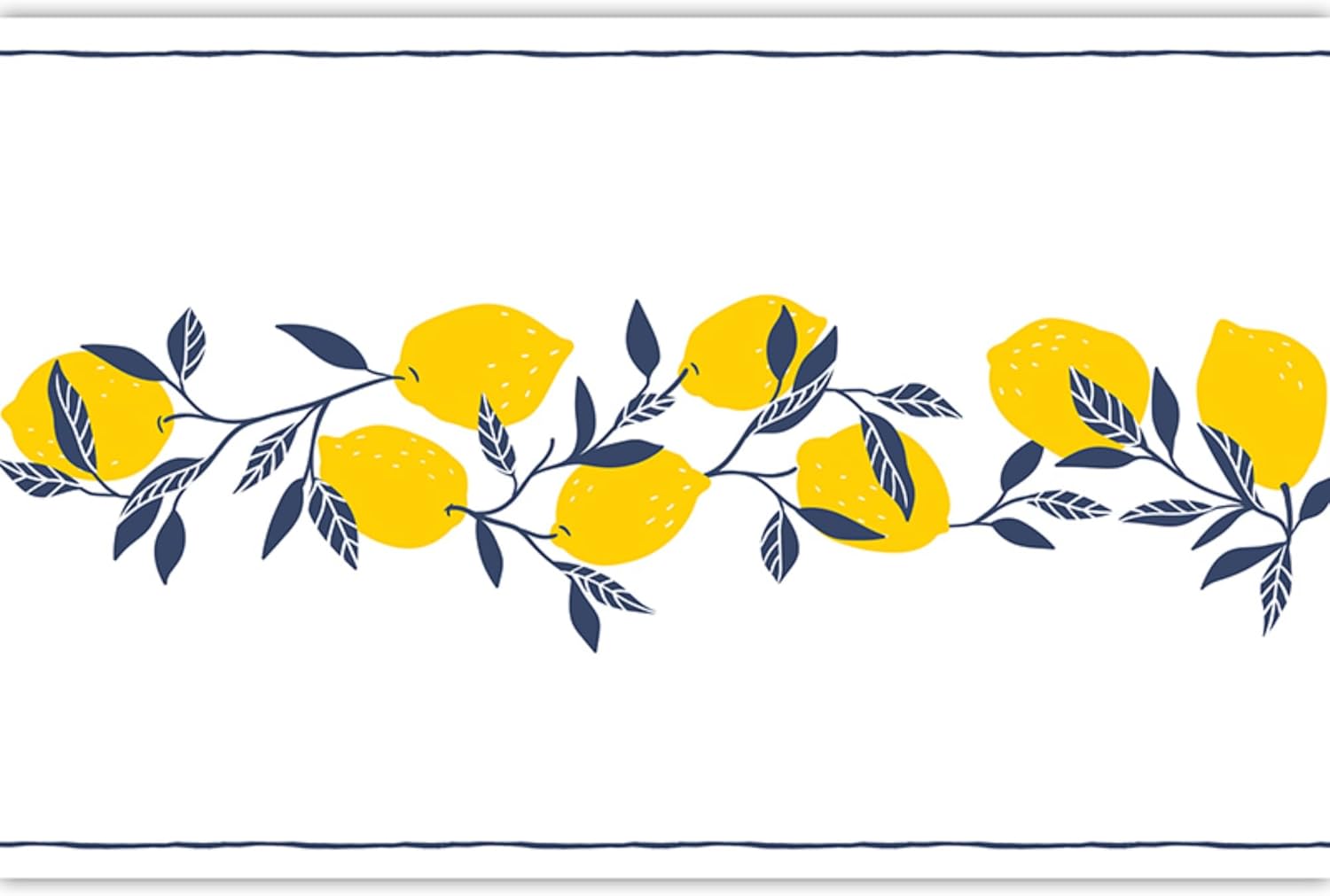 Santa Barbara Design Studio Disposable Paper Table-Runner Dinner Party Table Cover Roll, 25' x 18", Lemon