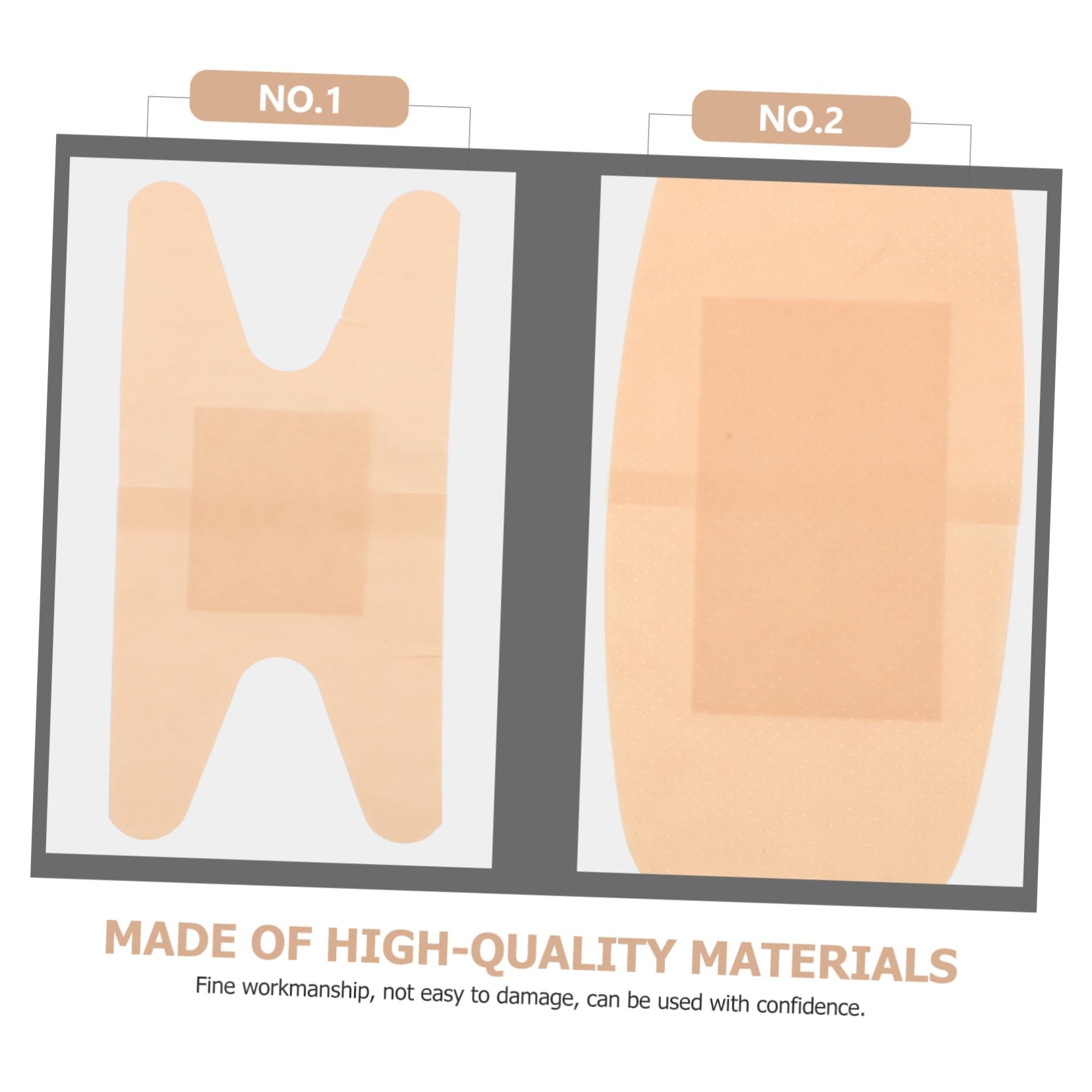 IWOWHERO 30Pcs Waterproof Waterproof Flexible Woundplast Super Elastic Breathable Protectors for Ages