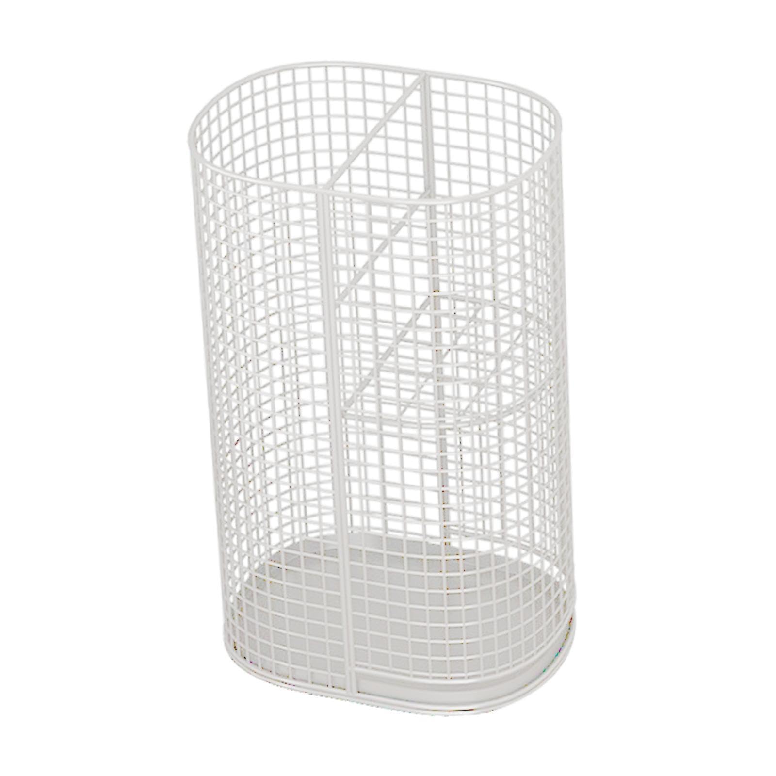 Organiseur de Parapluies Blanc : éliminez l'humidité au sol avec ce support de rangement