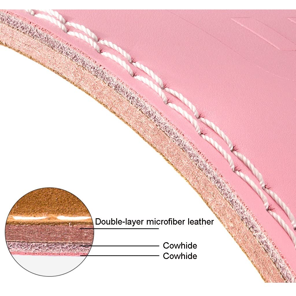 Ceinture D'haltérophilie en Cuir Véritable Rose for Femmes, Ceinture De Musculation Soutien Lombaire for Le Dos Ceinture D'haltérophilie Femmes Ceinture D'entraînement (Size : S)
