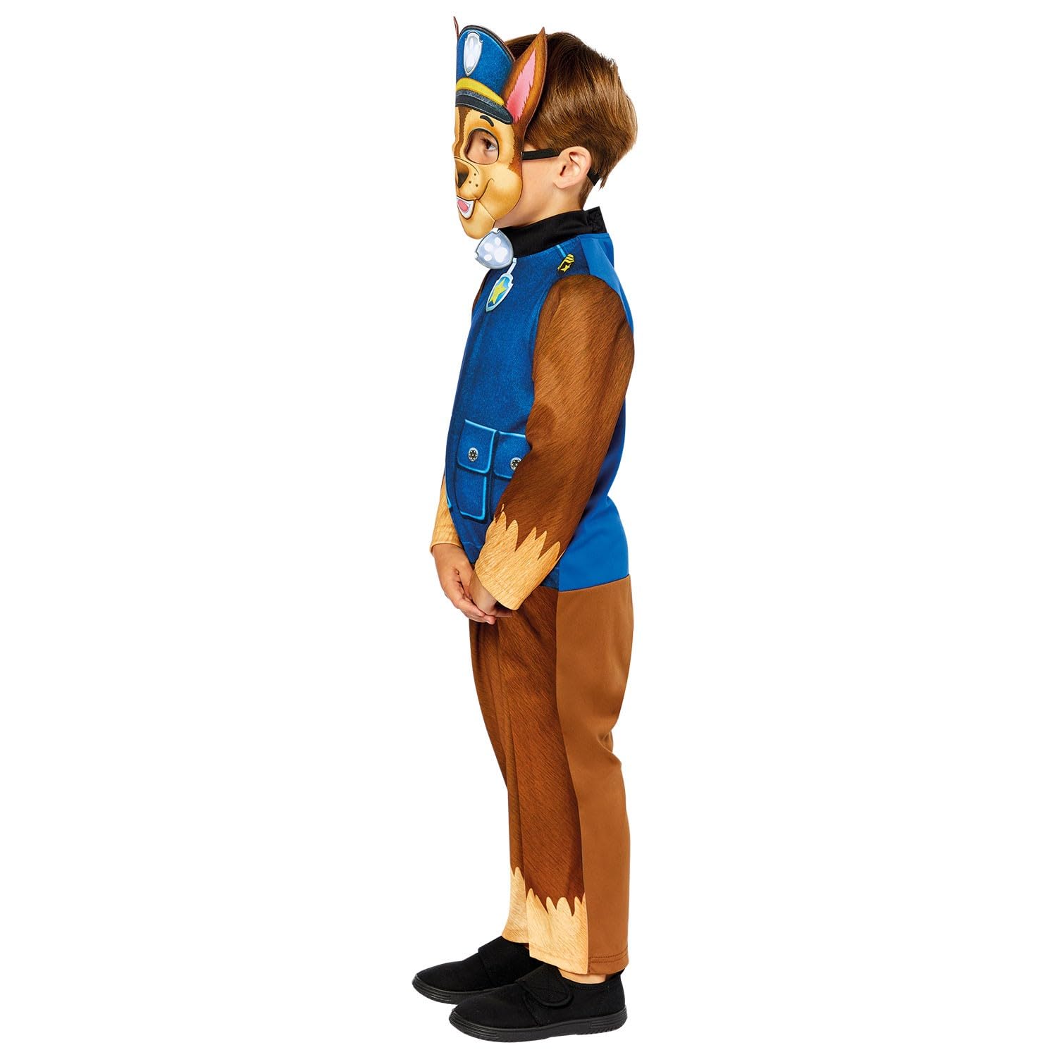 amscan Childs Boys Officially Licensed Paw Patrol Chase Fancy Dress Costume