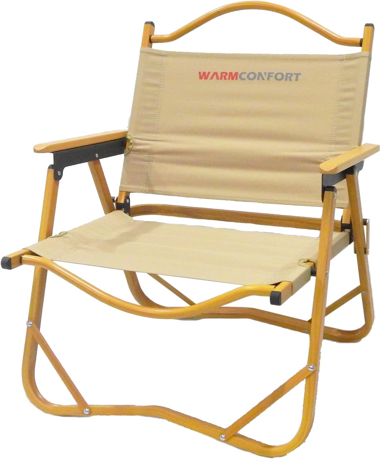 WARMCONFORT Outdoor Camping Chair Portable Ultra Light