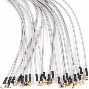 Replacement Part For Durable Antenna Lightweight RG-113 2.4G Silver 15cm Replacement Port Spare Parts Practical For Receiver