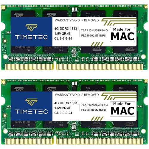 (�^�C���e�b�N) Timetec Hynix IC DDR3 1333MHz PC3-10600 �m��ECC������ 1.5V CL9 2Rx8 �f���A�������N 204�s�� SODIMM ���b�v�g�b�v �m�[�g�p�\�R�� ������ RAM���W���[���A�b�v�O���[�h 