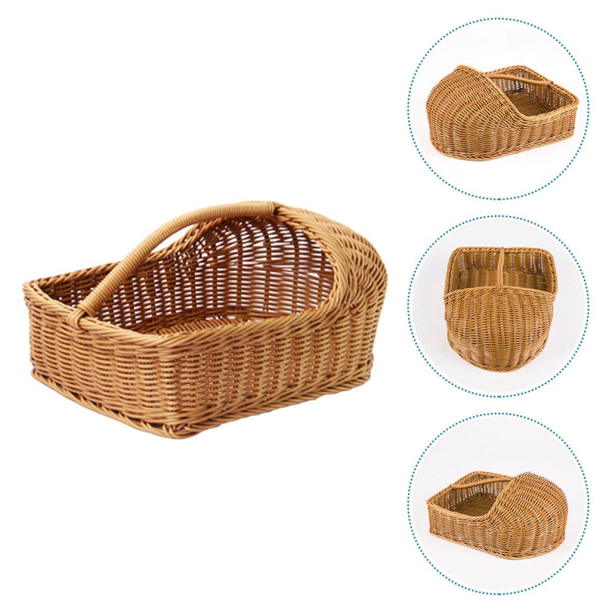 Generic Cestino Porta Ciabatte in Pp Design Salvaspazio e Multifunzionale, Organizer per Scarpe e Ciabatte Usa e Getta, per Hotel e Ingresso Casa