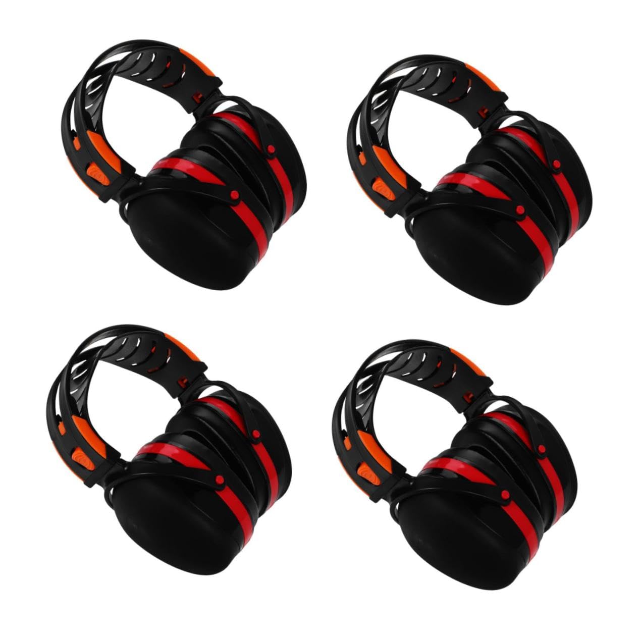 Homoyoyo 4piezas Auriculares Aislantes De Ajustables Para Dormir y Estudiar Protección Para Tiro y Industrial Earcups Cómodos Para Reducción De