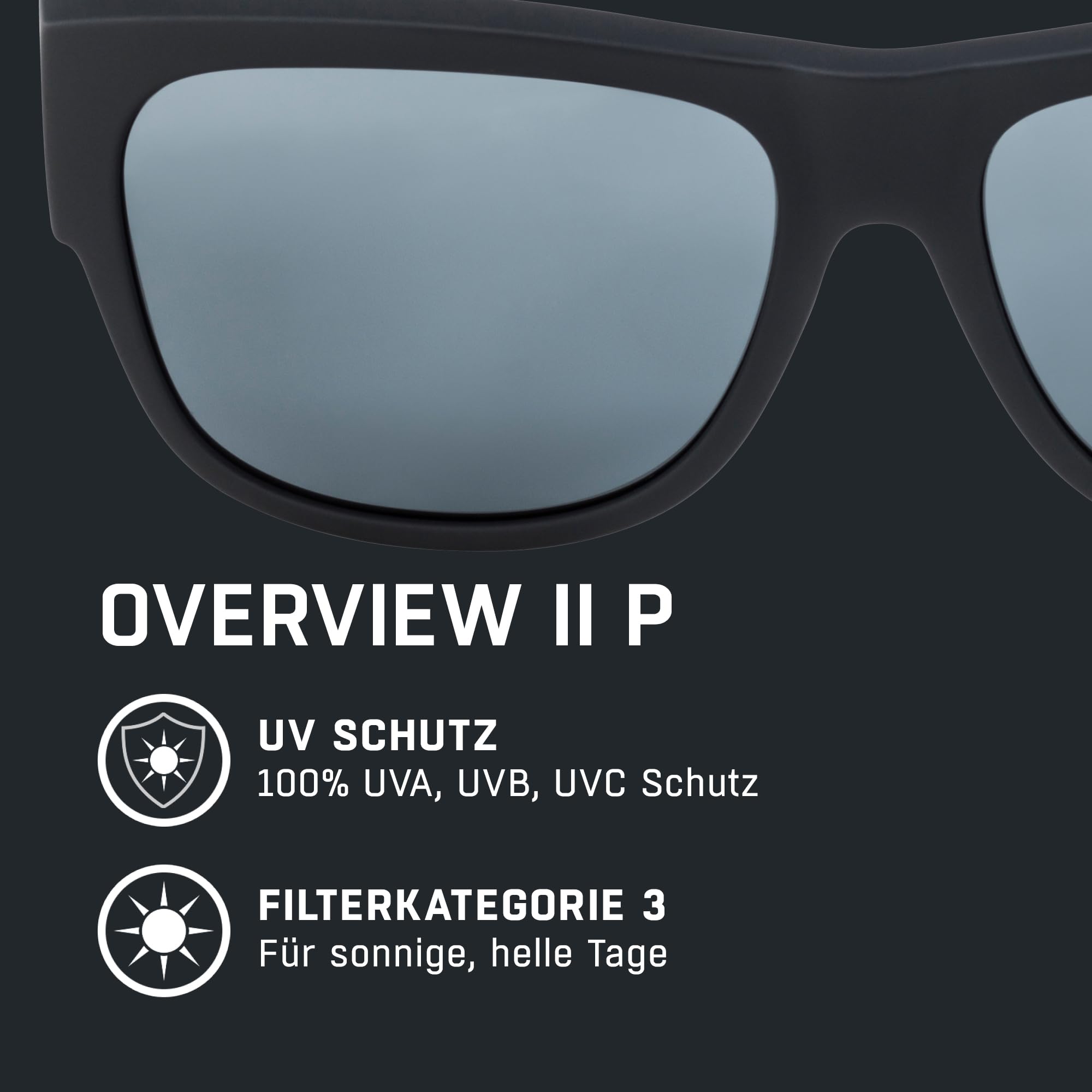 ALPINA Sonnenbrille Overview II P für Brillenträger