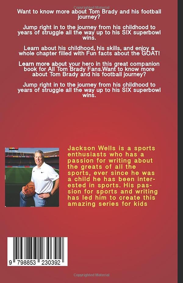 Miniatura 2 de The Legends of Sport Tom Brady Learn all about the greatest quarterback of all time Learn all about Tom Brady and his rise to becoming a six time