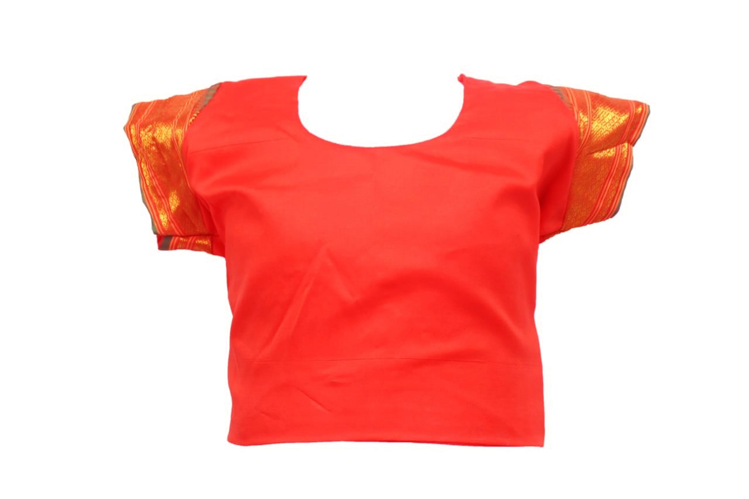 Mastani Nauwari Saree for Baby/Childs/Girls (1-2, Classic, Red) 2