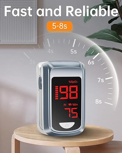 Miniatura 2 de Oxímetro de pulso para dedos HOLFENRY Mini oxímetro monitor de saturación de oxígeno para SpO2frecuencia cardíacaPI