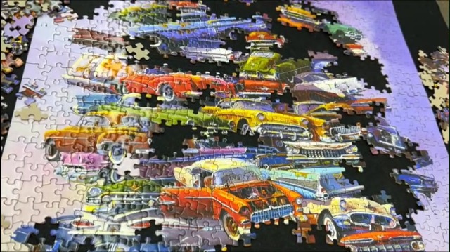 Amazon.com: TDC Games Classic Car Puzzle Fabulous 50s Junkpile