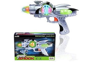 Electric Toy Space Gun: Galactic Infinity Alien Blaster Pistol