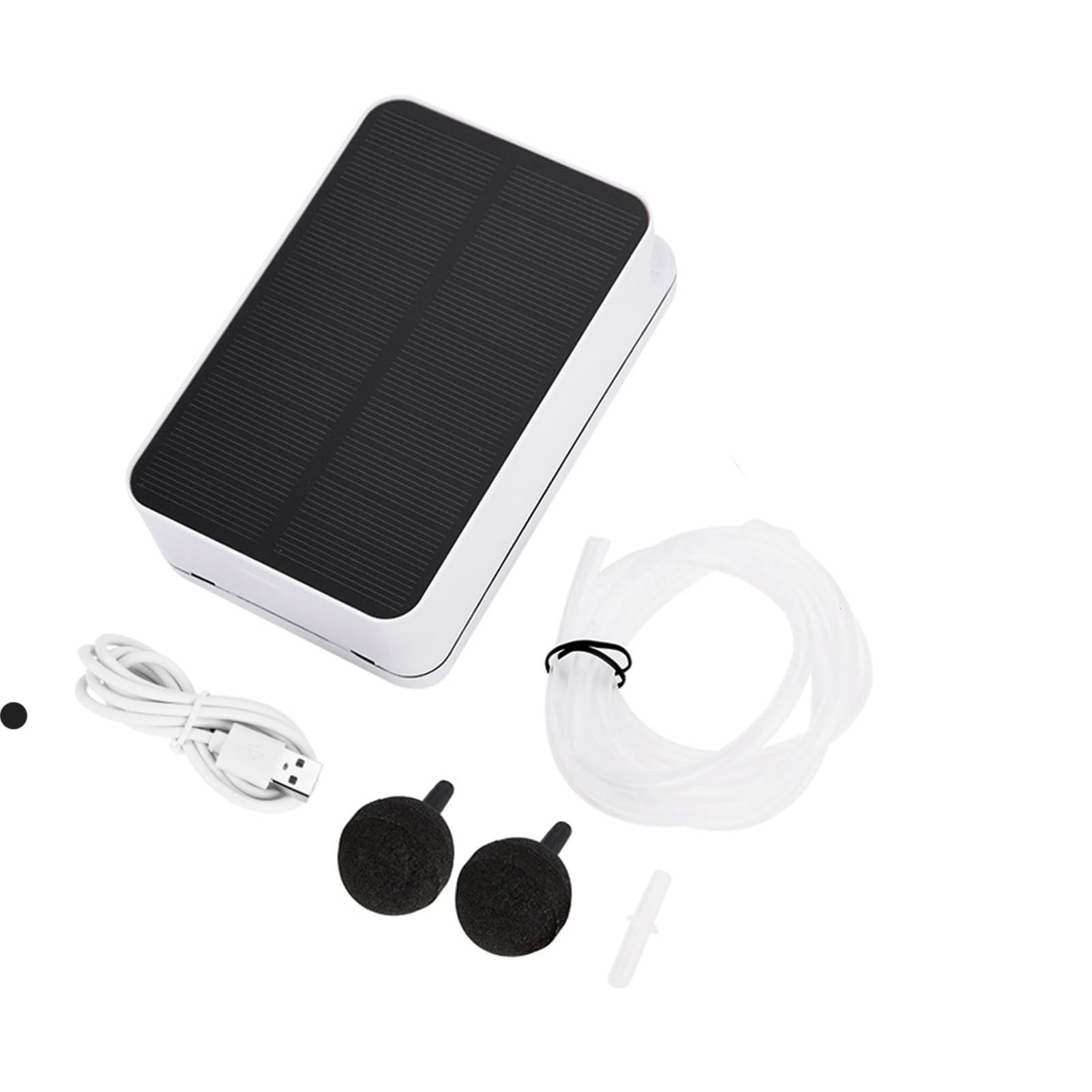 Bomba solar para estanque, oxigenador de tanque de peces para piscina con energía solar, aireador de oxígeno, bomba de aire, kit de estanque para emergencia en estanque de