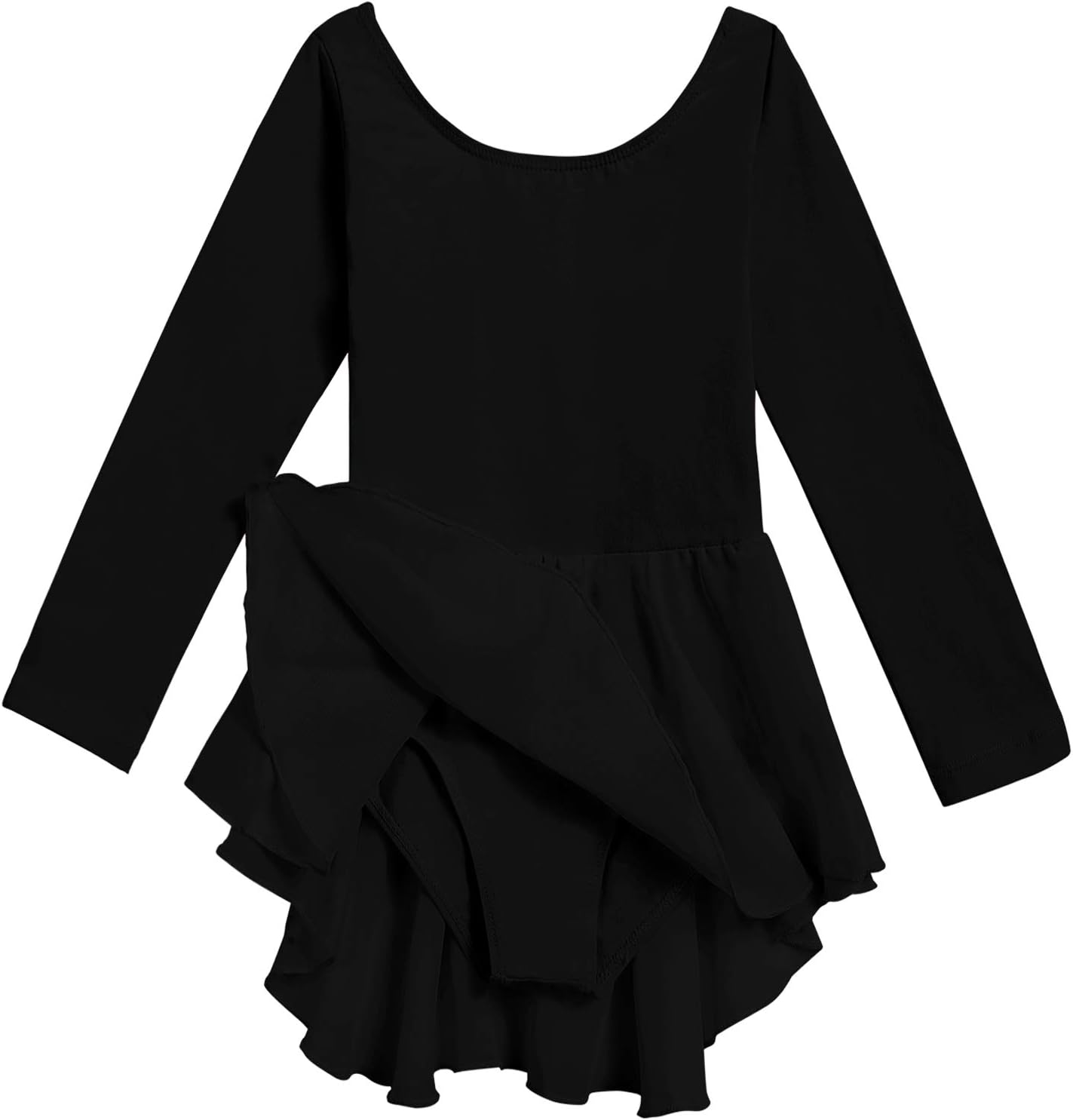 Arshiner Kids Girls Classic Long Sleeve Leotard Dance Ballet Dress - Image 9