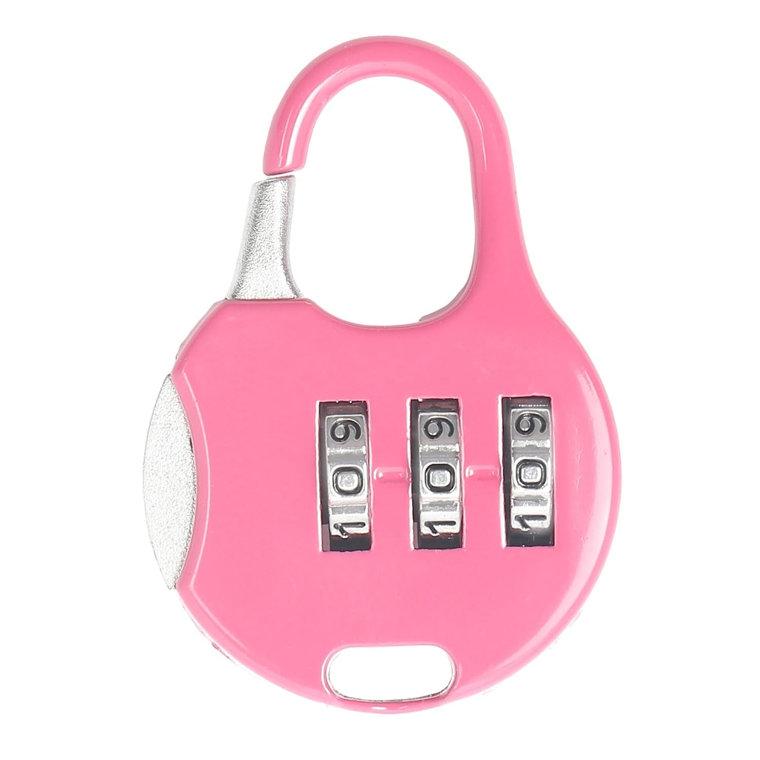 3 Piece Small Combination Padlock Set Rose Pink Handbag Shape 3 Digit Zinc Alloy Resettable Code Locks for Gym Locker Sports Bag Gate Indoor Outdoor Use Lightweight Durable Security Travel Locks-image-27