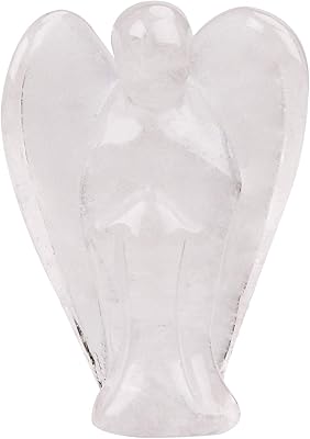 Sculpté Thérapeutique Opale Gemme Paix Poche Ange Ailes Figurine Statue 5.1cm EB - Foto 8