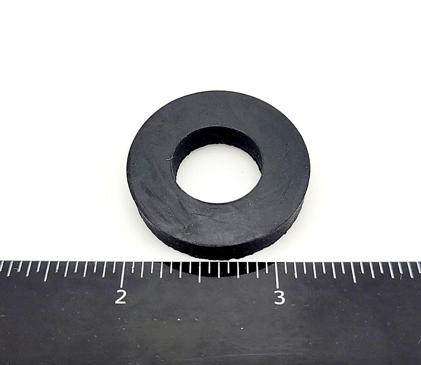 5/8" ID Rubber Flat Washers 1 1/4" OD Spacers 1/4" Thick Gaskets EPDM Automotive Plumbing Outdoor 5/8 x 1.25 x 1/4 (24)