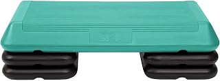 The Step Freestyle Circuit Size Aerobic Step Platform with Risers - Adjustable Home Workout Stepper for Cardio & Strength