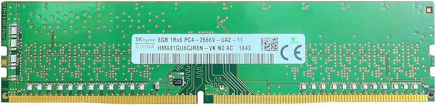 SUPERTECH Professional Grade 8GB DDR4 2666MHz Desktop RAM 288 Pins 1.2V PC4-21300, DDR4 Desktop RAM 8GB Compatible with HMA81GU6CJR8N-VK (3 Year Warranty)