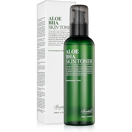 benton aloe bha skin toner exfoliating