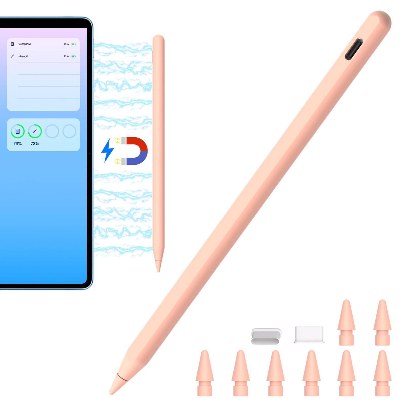 Pencil 2nd Generation with Magnetic Wireless Charging for Apple