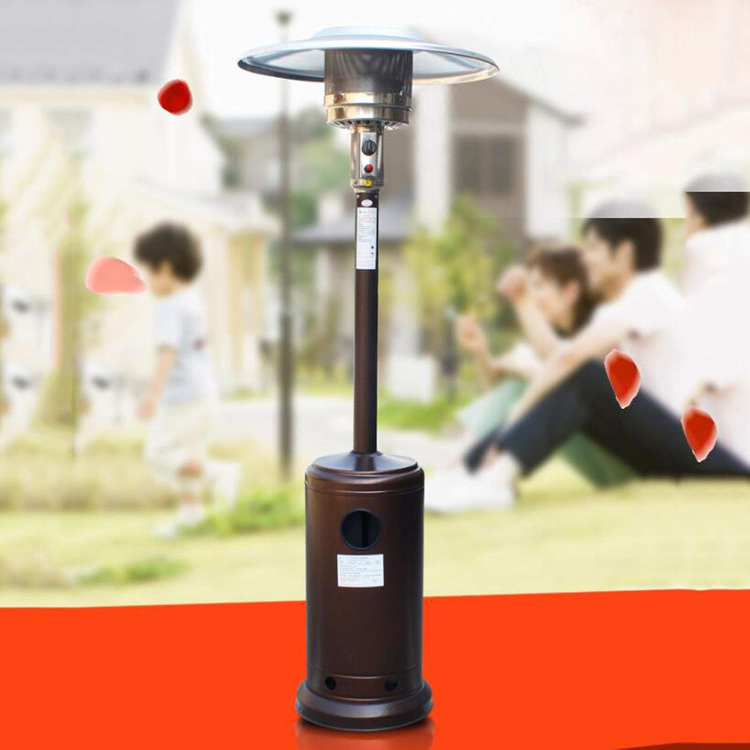 Amazon.co.jp 13KW 屋外 ガスパティオヒーター ステンレス鋼 ガス パティオヒーター 庭園 パティオガスヒーター 屋外活動