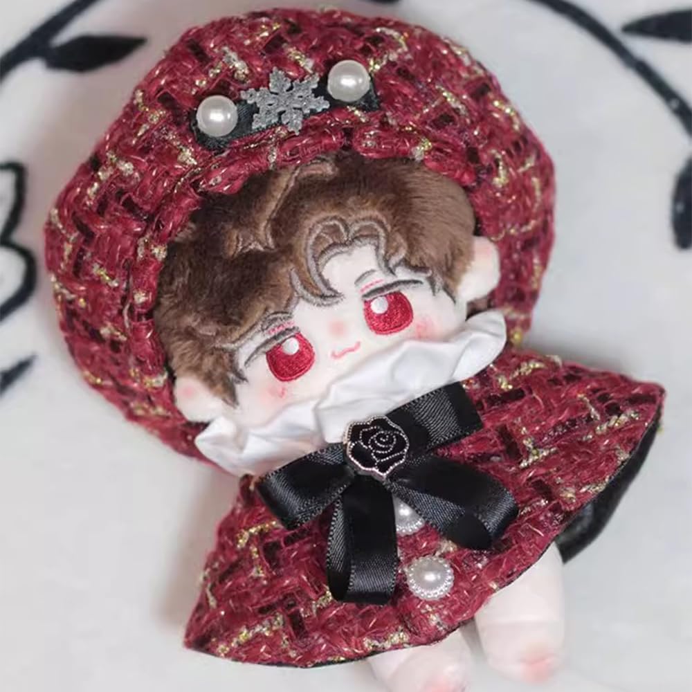 ぬい服 ドレス 肩掛け ショルダー 15cm~17cm ③赤 くま ぬいぐるみ服 『ドレスセット ピンク Mサイズ MPA-25A』 手芸