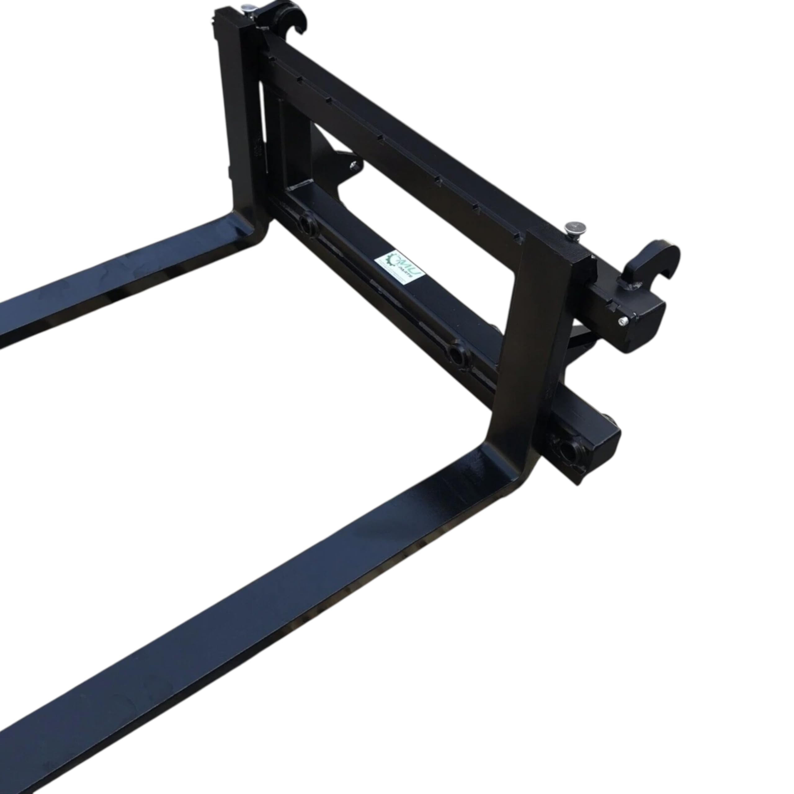 Palettengabelträger 2t inkl. 2x Gabelzinken 1200x80x40mm Euroaufnahme Staplergabel Palettengabel Frontlader ohne Zinken