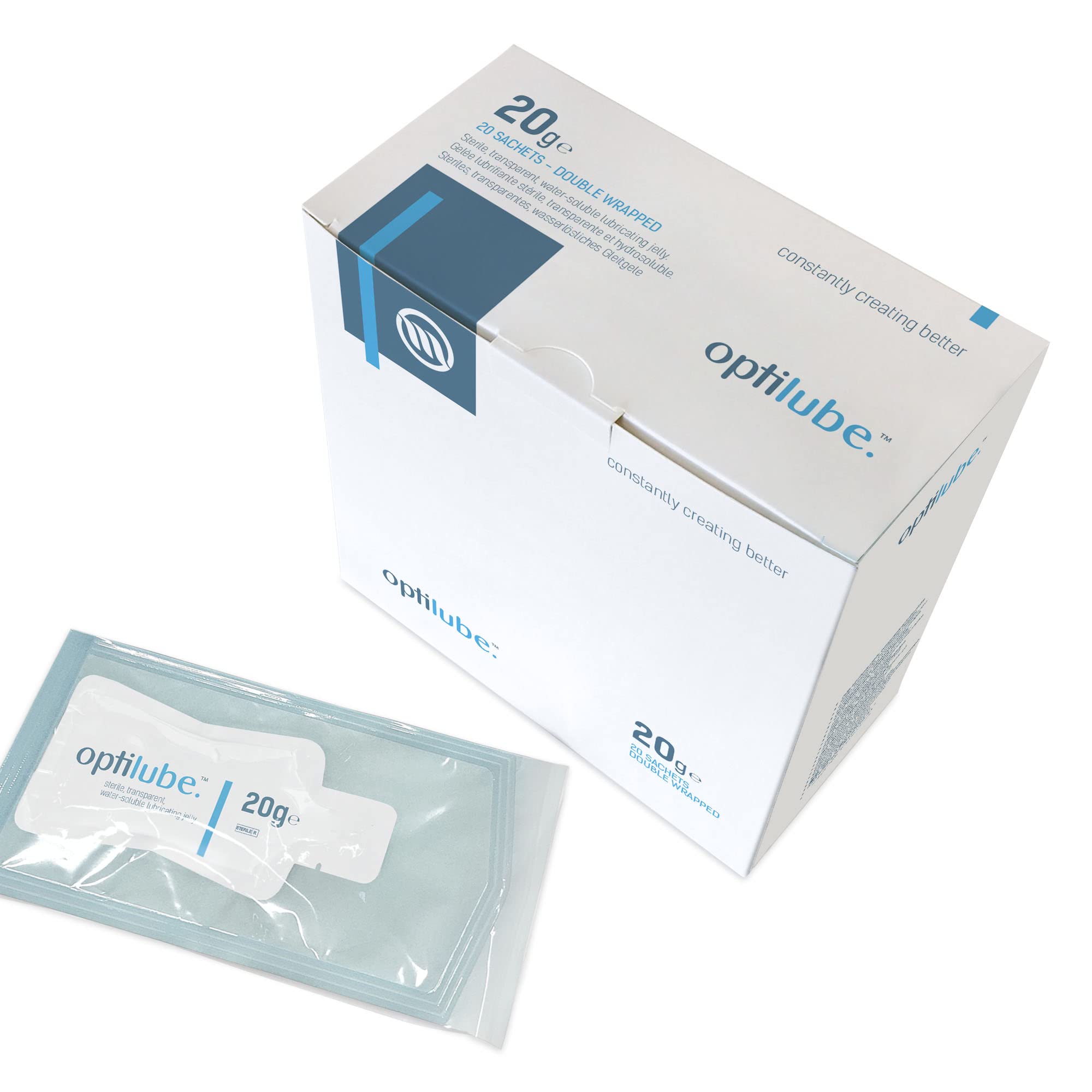 Buy OptiLube Sachets Sterile Lubricating Jelly in 2.7g, 5g and 20g