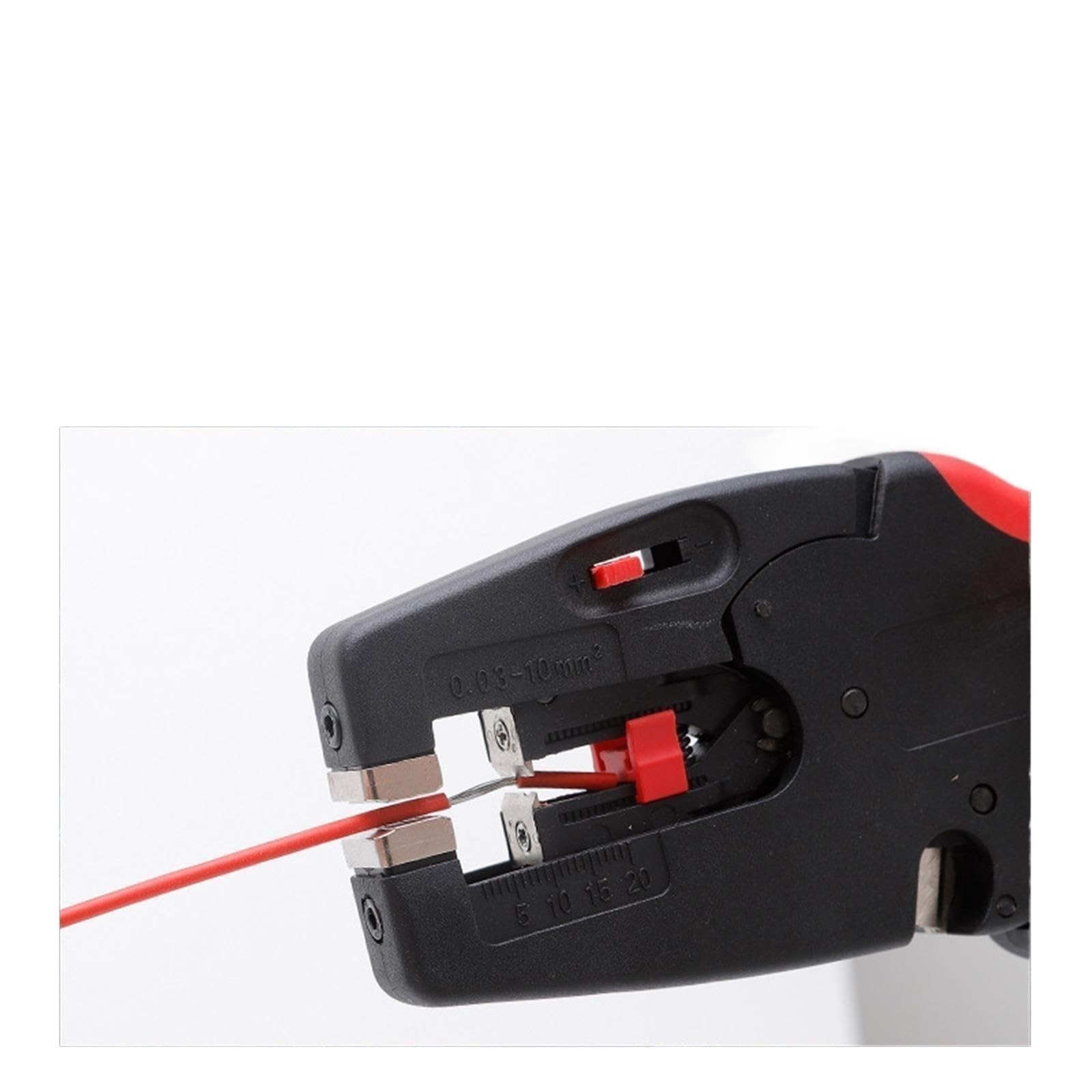 Pinza spelafili automatica for cavi a becco d'anatra