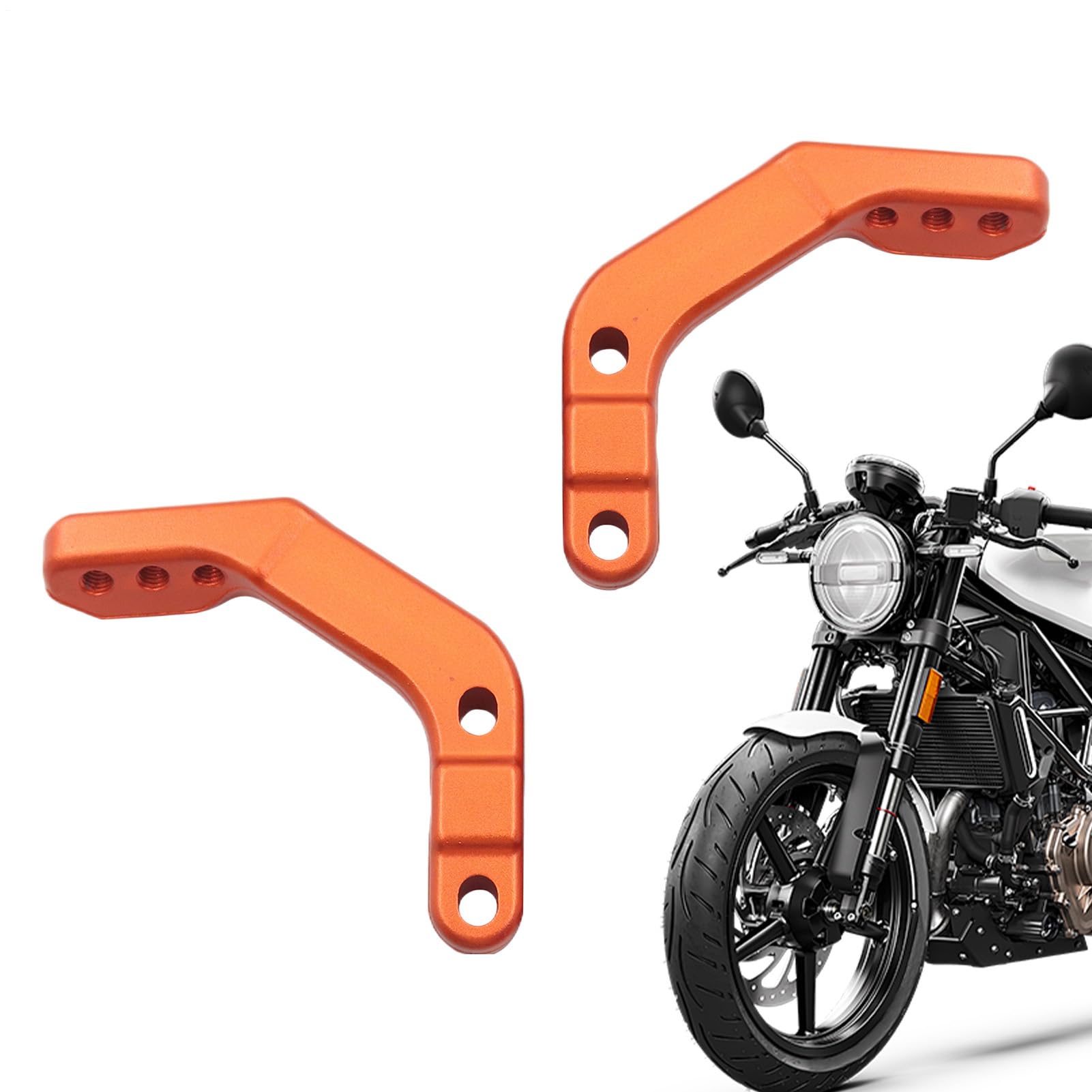 Support d'installation pour protège-main stable anti-vibration moto et VTT