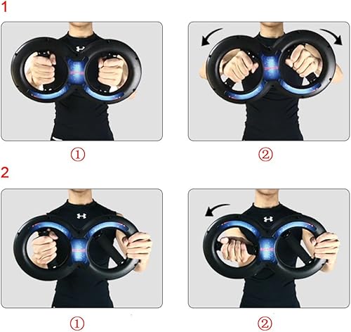 Miniatura 6 de Kuangmi Entrenador multifuncional para manos y antebrazos fortalecedores