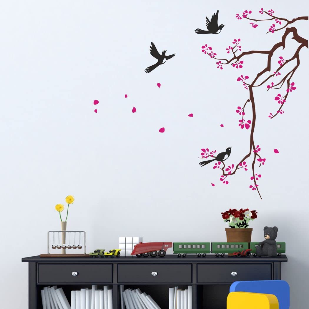 Arts Cafe Tree with Leaf Wall Sticker Size - (81 * 91) cm - (ACC0125L) (B0D14XLY2N) Amazon Price History, Amazon Price Tracker