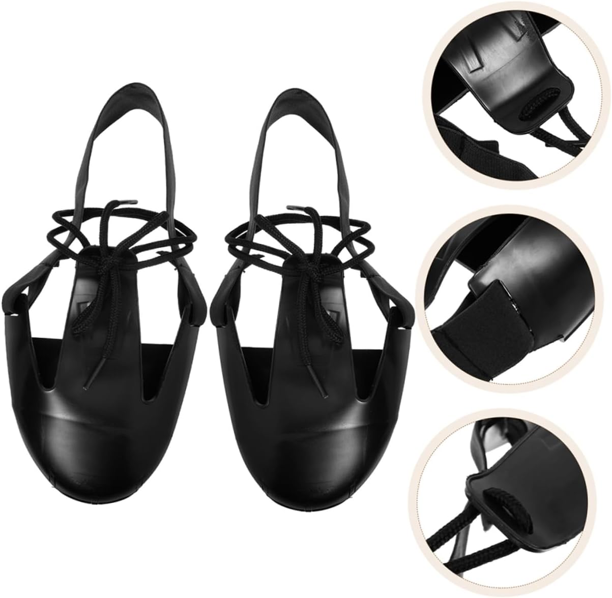 Unomor 2pairs Shoes Cover Protective Toe Caps Safety Work Shoes Covers and Steel Material