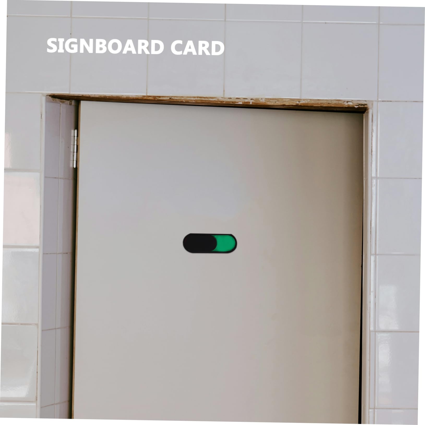Gadpiparty 11 Juegos Carteles De Puerta Deslizantes De Privacidad De Oficina De Estado Vacío Ocupado Baños Y Salas De Reuniones Material De Orgánico 4 Piezas X 11