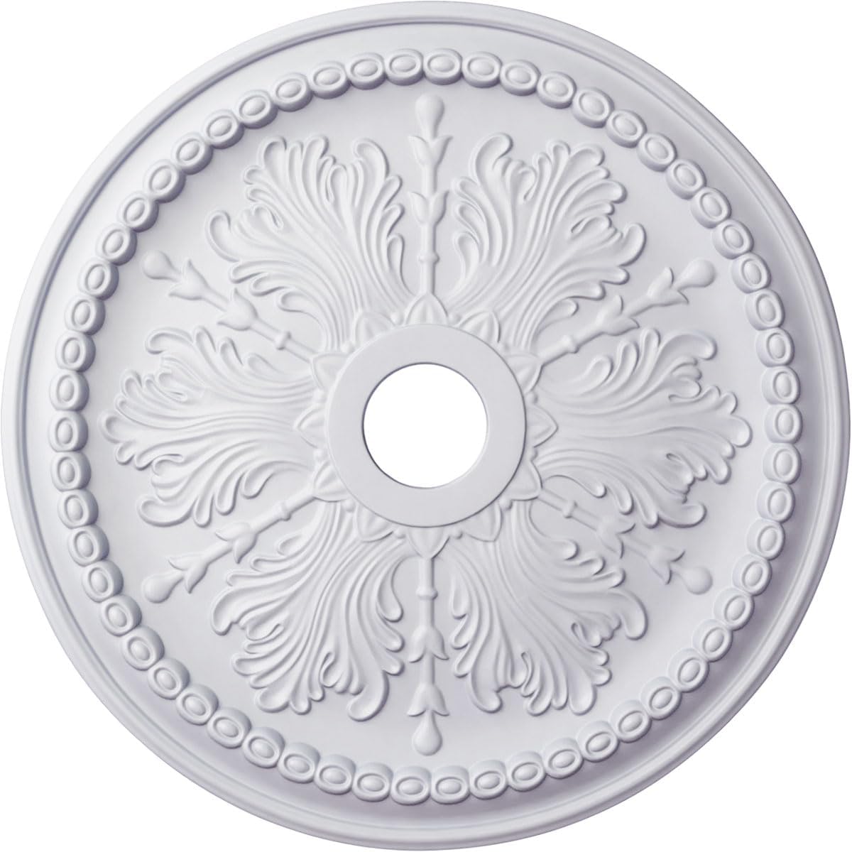 27 1/2"OD x 4"ID x 1 1/2"P Winsor Ceiling Medallion (Fits Canopies up to 4")