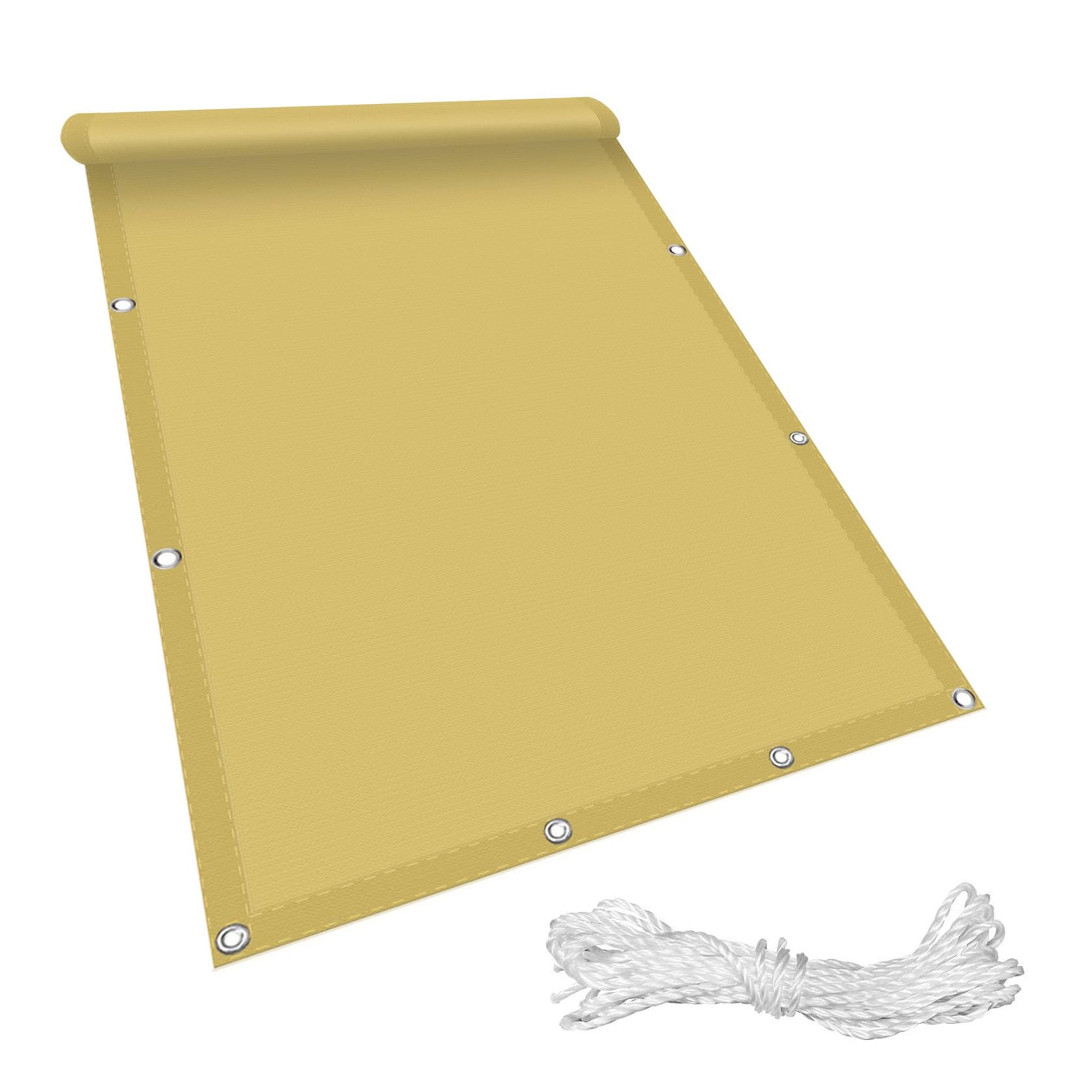 Voile d'ombrage rectangulaire imperméable la solution contre la pluie et la poussière