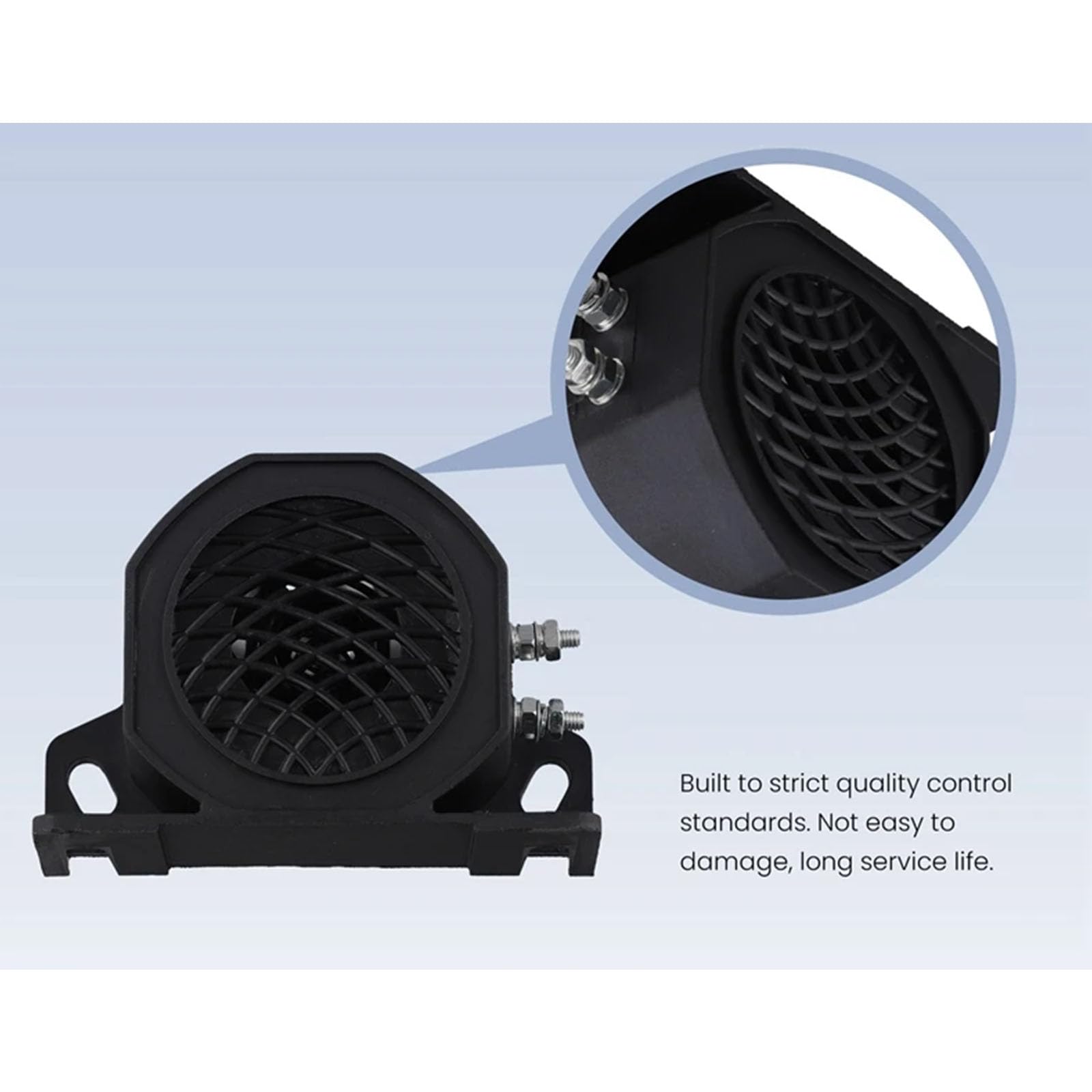 Bipeur de secours 110 dB à haut volumes 6599931 6651512 Alarme de secours pour chargeuses compactes Équipement de construction Alarme pour camions commerciaux