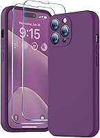 Vista 17 de BossKiss Funda compatible con iPhone 13, silicona de alta calidad mejorada [protección de cámara] [2 protectores de pantalla]