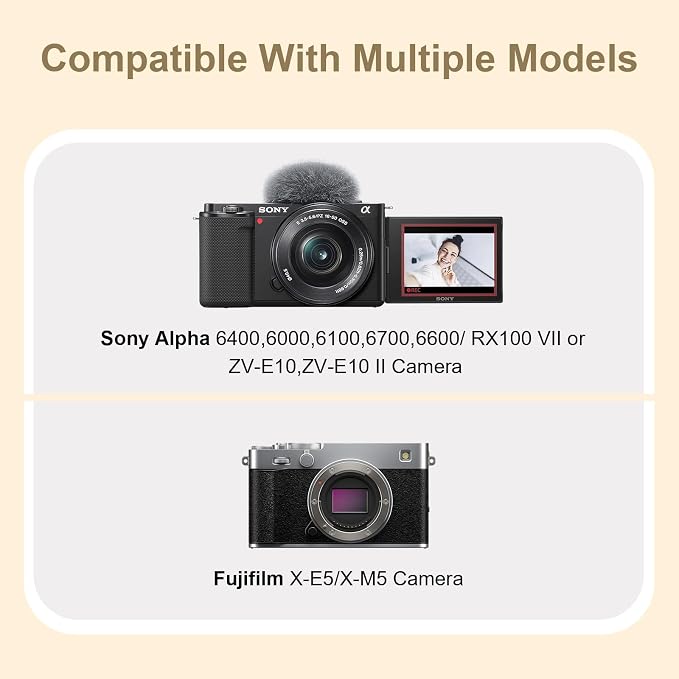 Funda rígida para cámara Sony Alpha ZV-E10 y similares miniatura 3