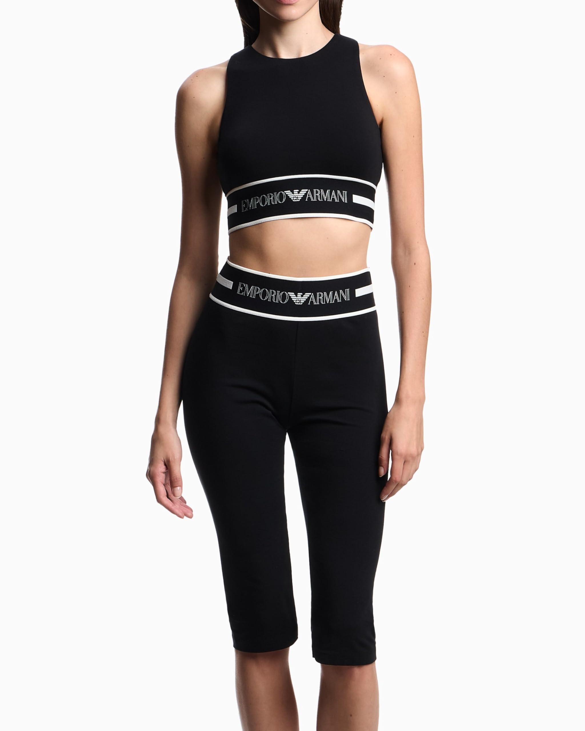 Emporio Armani Crop Top T-Shirt Donna