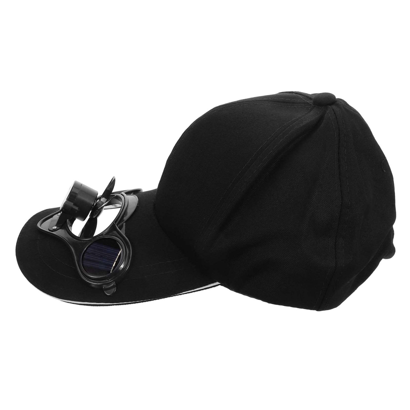 Cabilock Fashionable Baseball Cap Solar Fan Hat Outdoor Hat Cotton Men's Women's Hat