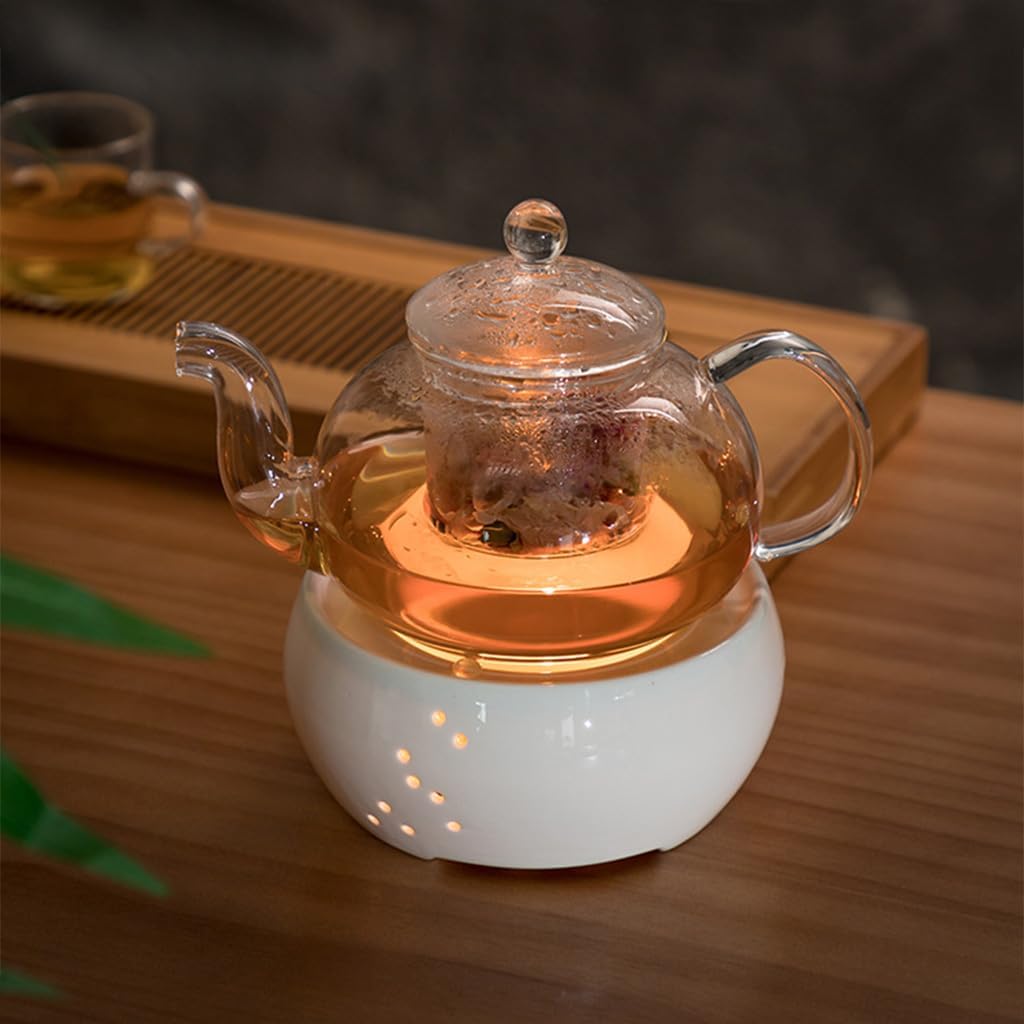 Special Tools Chinese Ceramic Candle Heater Decent Gadget Coffee Milk Warmer High Ceramic Teapot Warmer